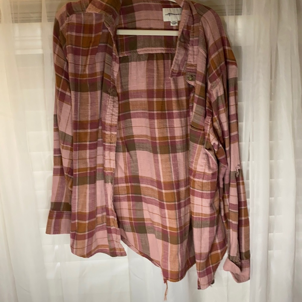 Vintage look flannel